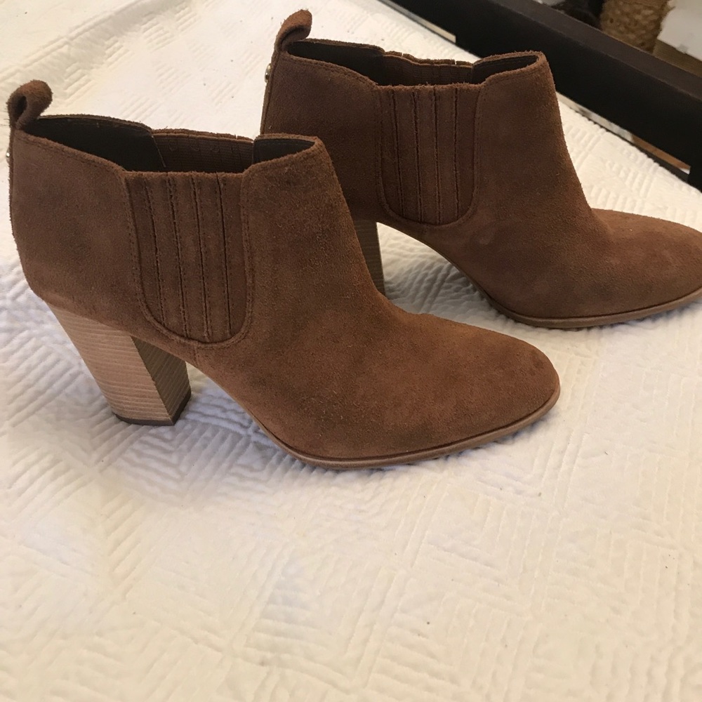 Michael Kors suede mules